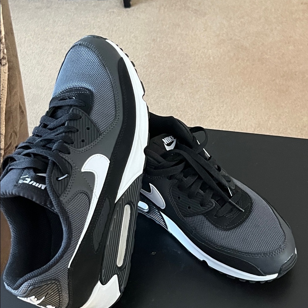 Nike Black and Gray Sneakers